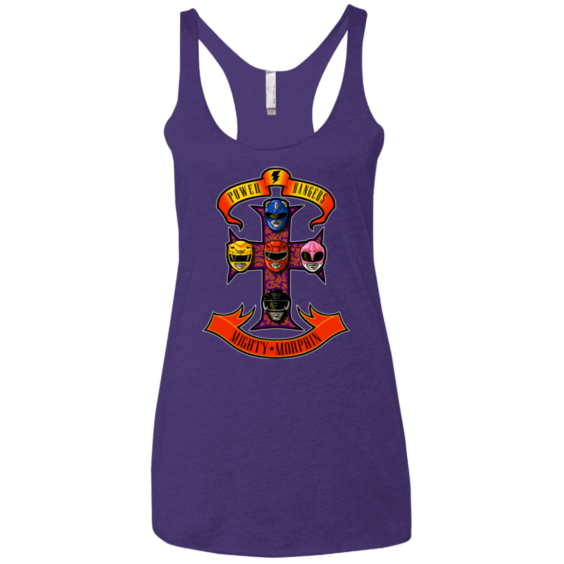 T-Shirts Purple / X-Small Appetite for Morphin Women's Triblend Racerback Tank