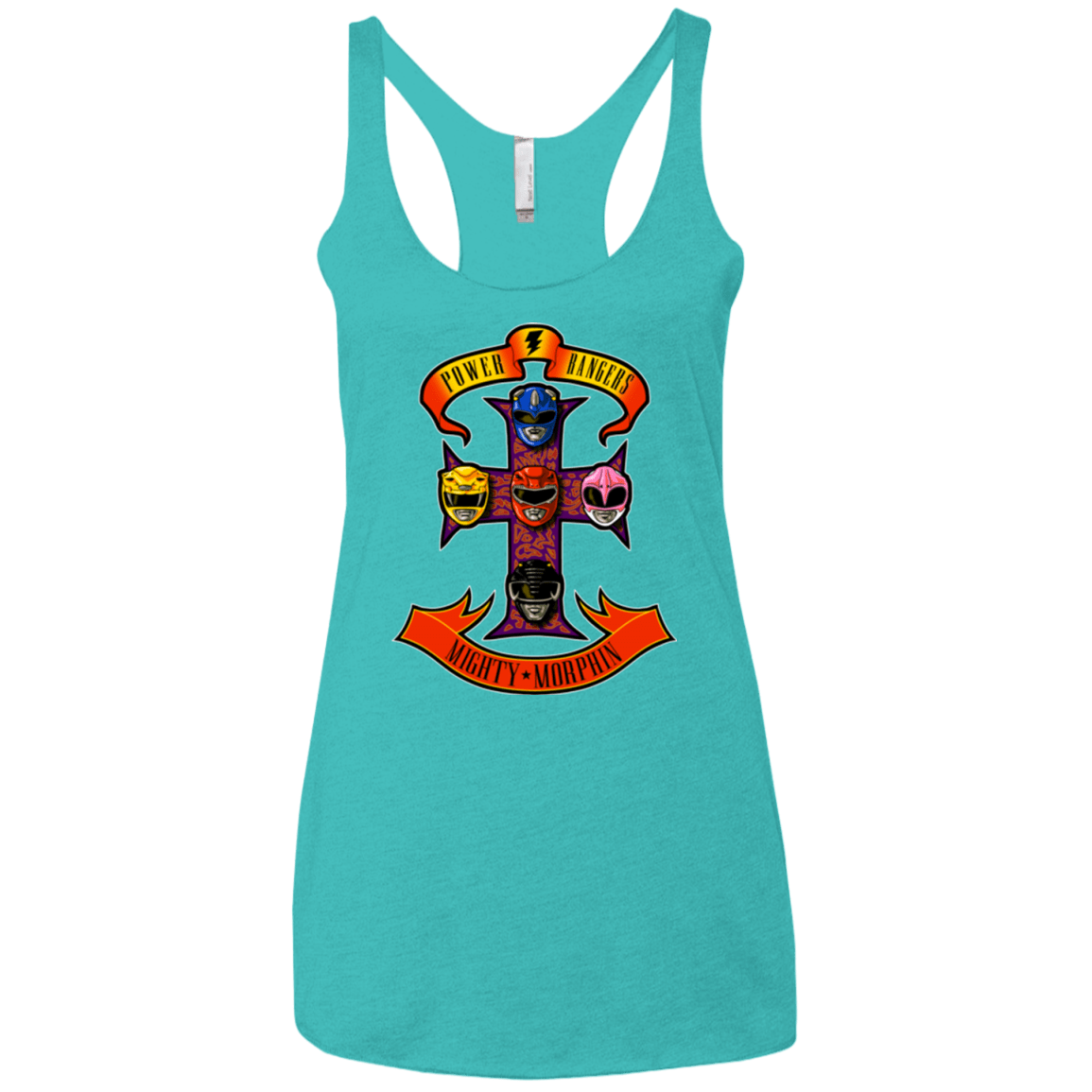 Appetite for Morphin Women's Triblend Racerback Tank