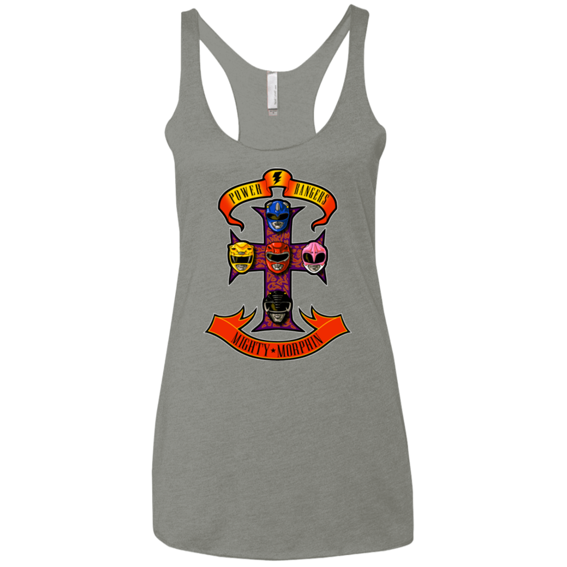 T-Shirts Venetian Grey / X-Small Appetite for Morphin Women's Triblend Racerback Tank