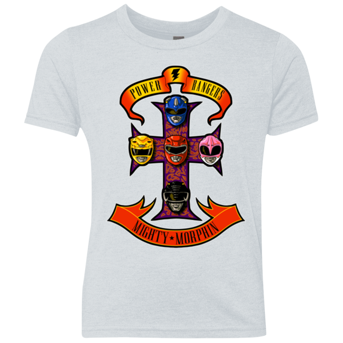 T-Shirts Heather White / YXS Appetite for Morphin Youth Triblend T-Shirt