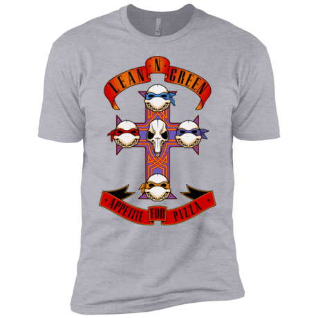 T-Shirts Heather Grey / YXS APPETITE FOR PIZZA Boys Premium T-Shirt