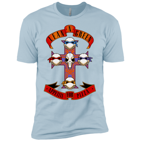 T-Shirts Light Blue / YXS APPETITE FOR PIZZA Boys Premium T-Shirt
