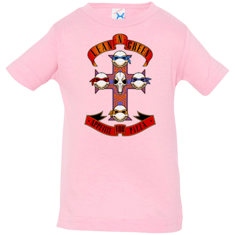 T-Shirts Pink / 6 Months APPETITE FOR PIZZA Infant PremiumT-Shirt