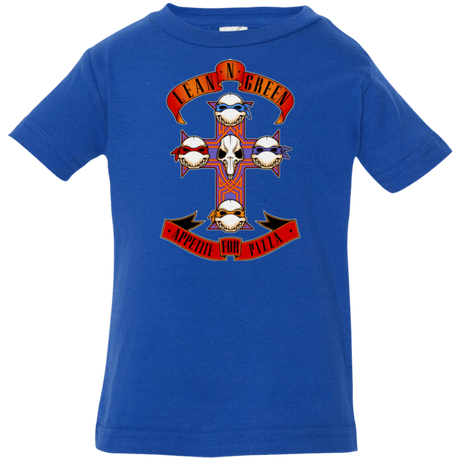 T-Shirts Royal / 6 Months APPETITE FOR PIZZA Infant PremiumT-Shirt