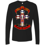 T-Shirts Black / Small APPETITE FOR PIZZA Men's Premium Long Sleeve