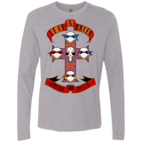 T-Shirts Heather Grey / Small APPETITE FOR PIZZA Men's Premium Long Sleeve