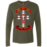 T-Shirts Military Green / Small APPETITE FOR PIZZA Men's Premium Long Sleeve