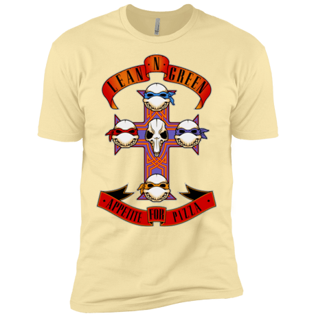 T-Shirts Banana Cream / X-Small APPETITE FOR PIZZA Men's Premium T-Shirt