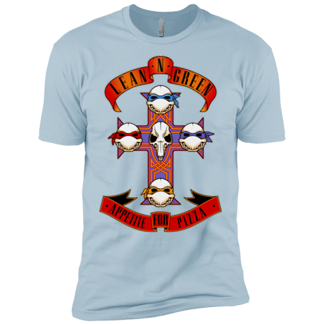 T-Shirts Light Blue / X-Small APPETITE FOR PIZZA Men's Premium T-Shirt