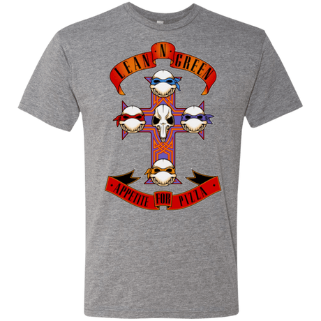 T-Shirts Premium Heather / Small APPETITE FOR PIZZA Men's Triblend T-Shirt