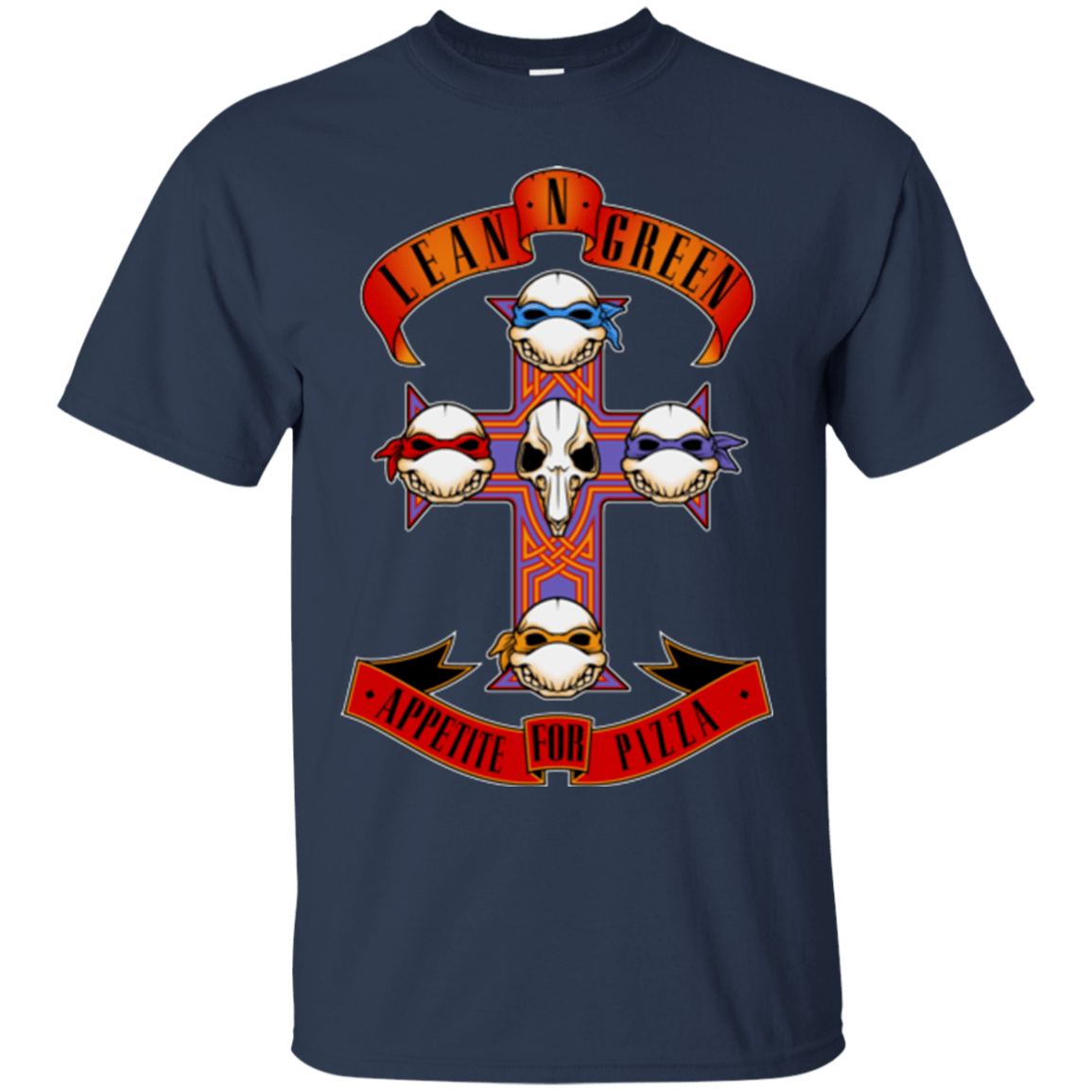 T-Shirts Navy / Small APPETITE FOR PIZZA T-Shirt