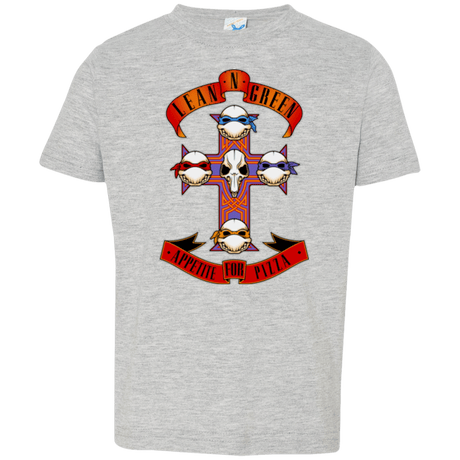 T-Shirts Heather / 2T APPETITE FOR PIZZA Toddler Premium T-Shirt