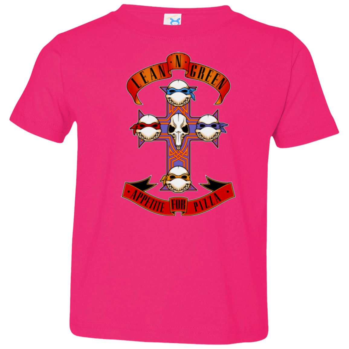 T-Shirts Hot Pink / 2T APPETITE FOR PIZZA Toddler Premium T-Shirt