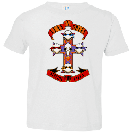 T-Shirts White / 2T APPETITE FOR PIZZA Toddler Premium T-Shirt