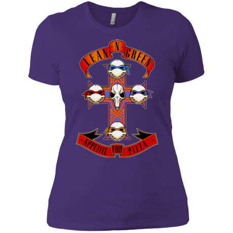 T-Shirts Purple / X-Small APPETITE FOR PIZZA Women's Premium T-Shirt