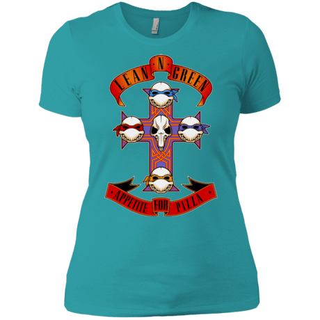 T-Shirts Tahiti Blue / X-Small APPETITE FOR PIZZA Women's Premium T-Shirt