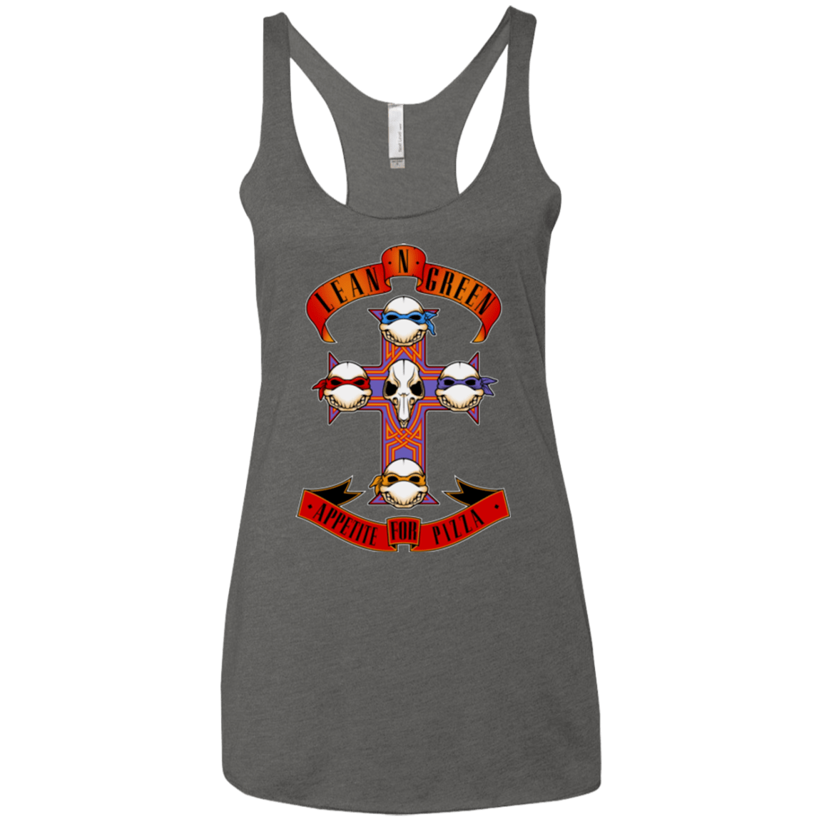 T-Shirts Premium Heather / X-Small APPETITE FOR PIZZA Women's Triblend Racerback Tank