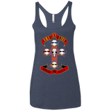 T-Shirts Vintage Navy / X-Small APPETITE FOR PIZZA Women's Triblend Racerback Tank