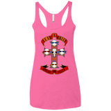 T-Shirts Vintage Pink / X-Small APPETITE FOR PIZZA Women's Triblend Racerback Tank