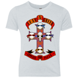 T-Shirts Heather White / YXS APPETITE FOR PIZZA Youth Triblend T-Shirt