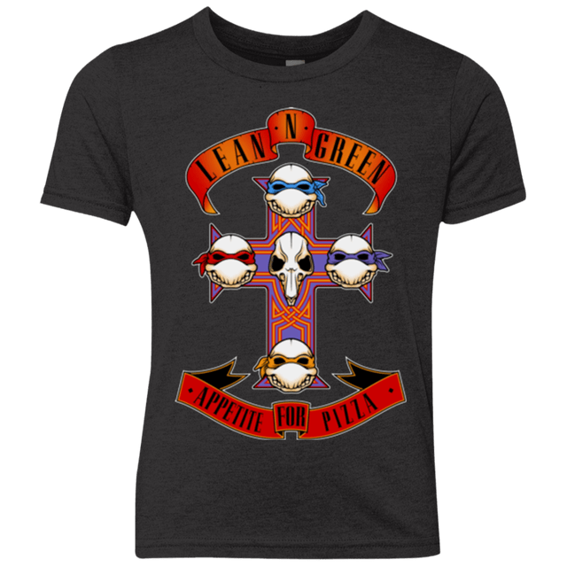T-Shirts Vintage Black / YXS APPETITE FOR PIZZA Youth Triblend T-Shirt