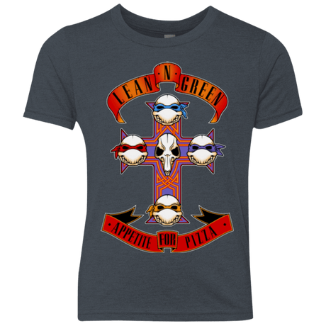 T-Shirts Vintage Navy / YXS APPETITE FOR PIZZA Youth Triblend T-Shirt