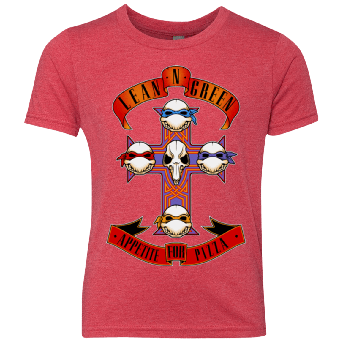 T-Shirts Vintage Red / YXS APPETITE FOR PIZZA Youth Triblend T-Shirt