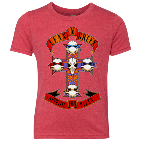 T-Shirts Vintage Red / YXS APPETITE FOR PIZZA Youth Triblend T-Shirt