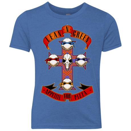 T-Shirts Vintage Royal / YXS APPETITE FOR PIZZA Youth Triblend T-Shirt