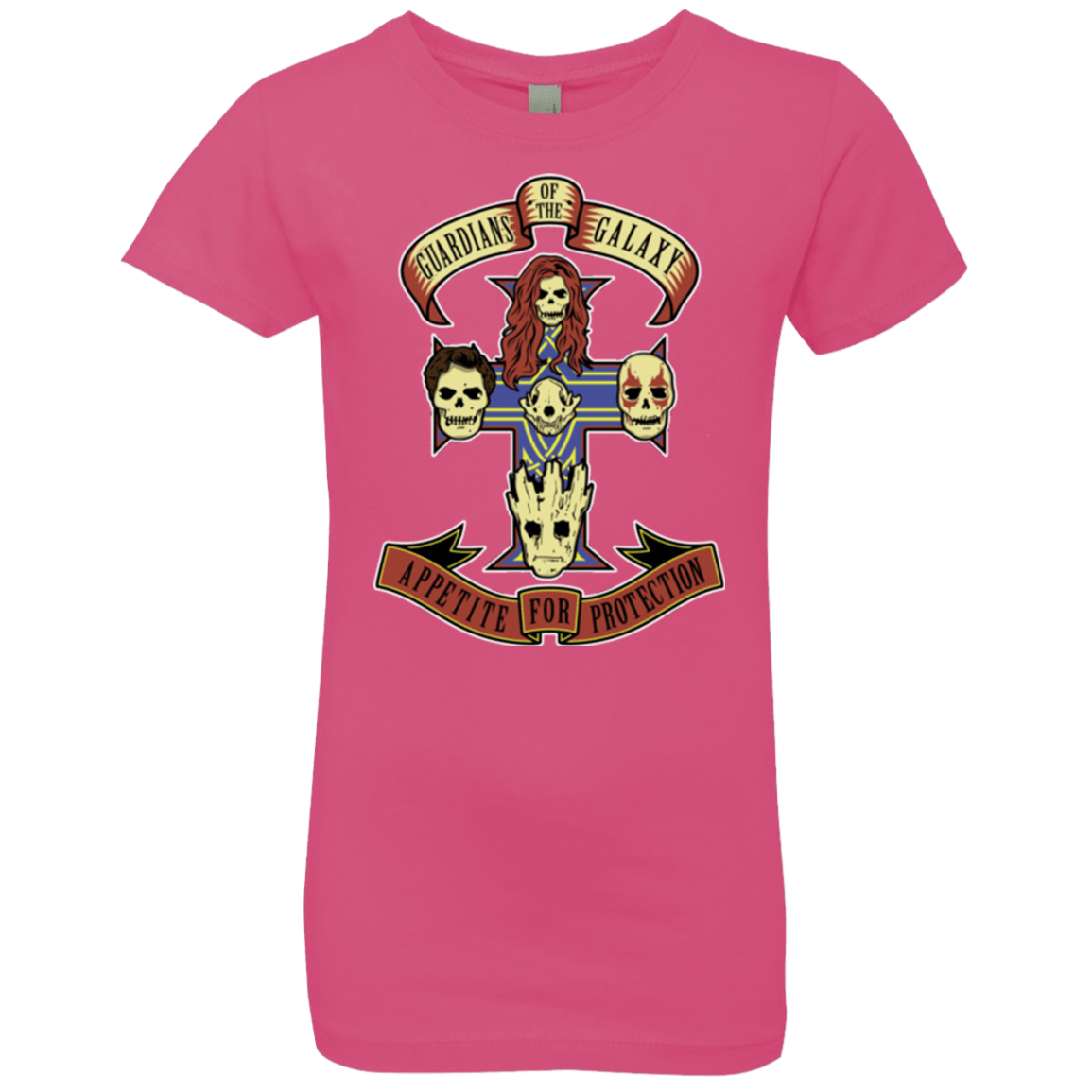 T-Shirts Hot Pink / YXS Appetite for Protection Girls Premium T-Shirt
