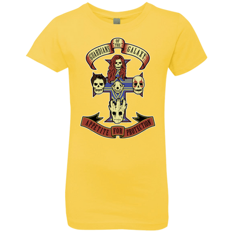 T-Shirts Vibrant Yellow / YXS Appetite for Protection Girls Premium T-Shirt