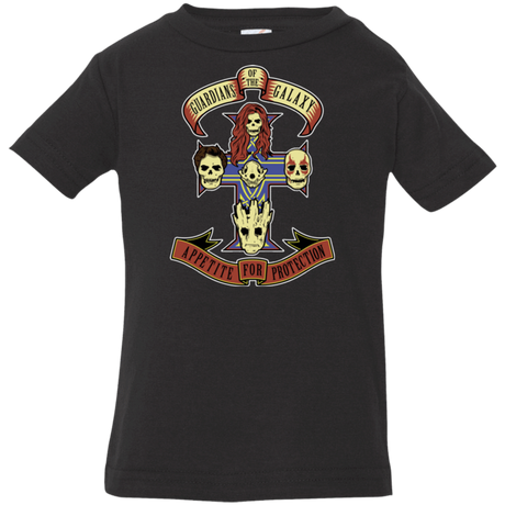 T-Shirts Black / 6 Months Appetite for Protection Infant PremiumT-Shirt