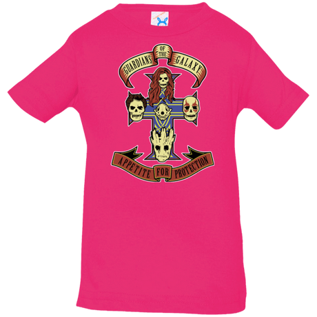 T-Shirts Hot Pink / 6 Months Appetite for Protection Infant PremiumT-Shirt