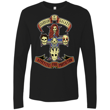 T-Shirts Black / Small Appetite for Protection Men's Premium Long Sleeve