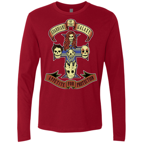 T-Shirts Cardinal / Small Appetite for Protection Men's Premium Long Sleeve