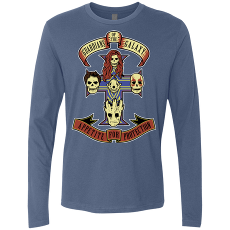 T-Shirts Indigo / Small Appetite for Protection Men's Premium Long Sleeve