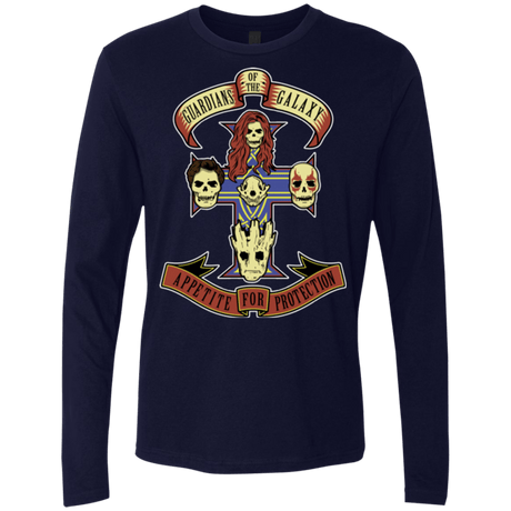 T-Shirts Midnight Navy / Small Appetite for Protection Men's Premium Long Sleeve