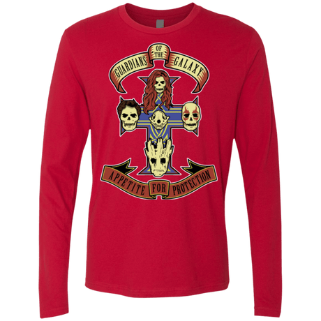 T-Shirts Red / Small Appetite for Protection Men's Premium Long Sleeve