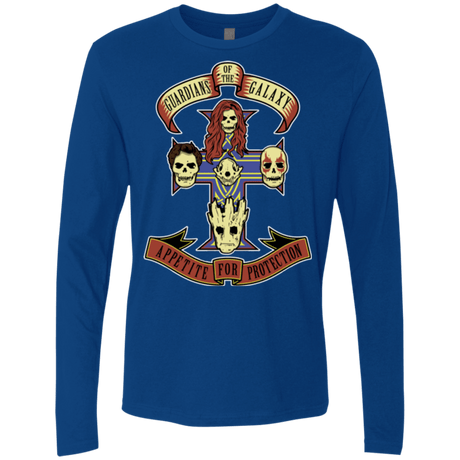 T-Shirts Royal / Small Appetite for Protection Men's Premium Long Sleeve
