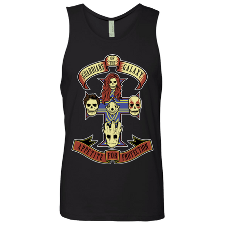 T-Shirts Black / Small Appetite for Protection Men's Premium Tank Top