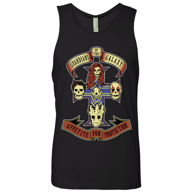 T-Shirts Black / Small Appetite for Protection Men's Premium Tank Top