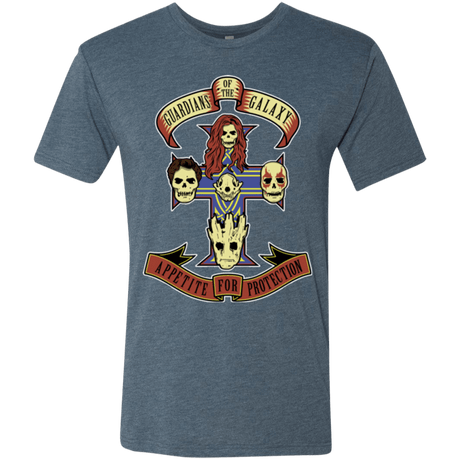 T-Shirts Indigo / Small Appetite for Protection Men's Triblend T-Shirt