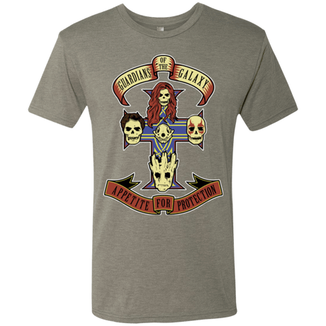 T-Shirts Venetian Grey / Small Appetite for Protection Men's Triblend T-Shirt