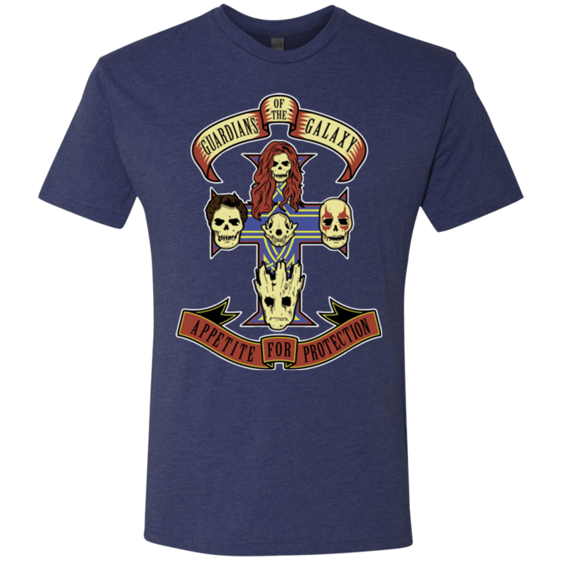 T-Shirts Vintage Navy / Small Appetite for Protection Men's Triblend T-Shirt
