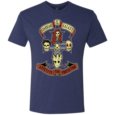T-Shirts Vintage Navy / Small Appetite for Protection Men's Triblend T-Shirt