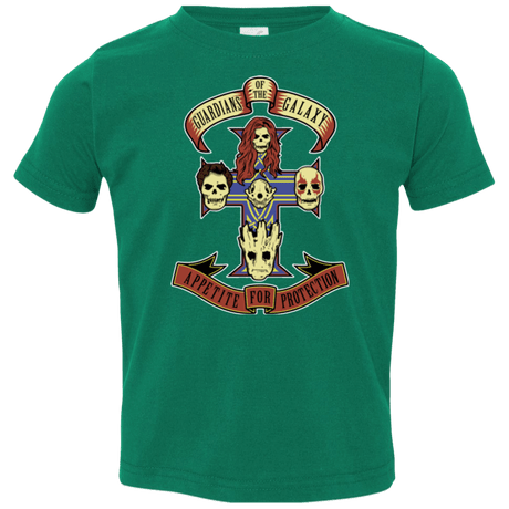 T-Shirts Kelly / 2T Appetite for Protection Toddler Premium T-Shirt