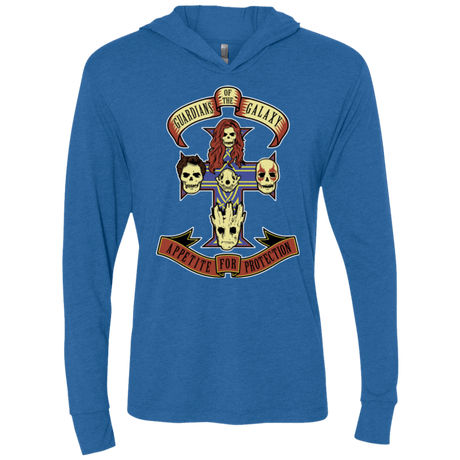 T-Shirts Vintage Royal / X-Small Appetite for Protection Triblend Long Sleeve Hoodie Tee