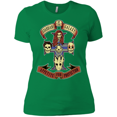 T-Shirts Kelly Green / X-Small Appetite for Protection Women's Premium T-Shirt