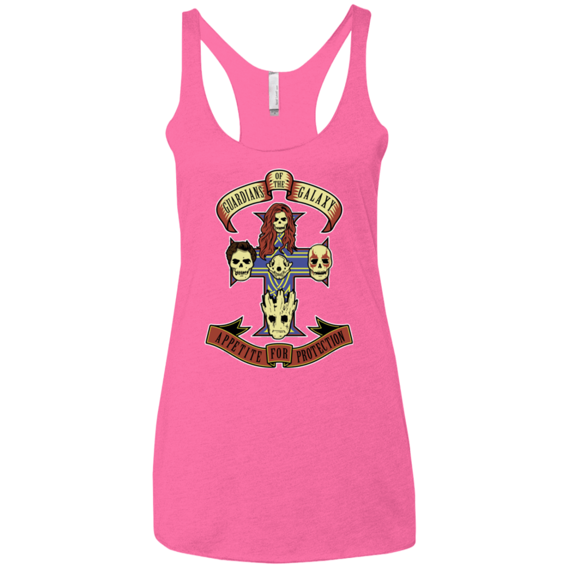 Appetite for Protection Women's Triblend Racerback Tank