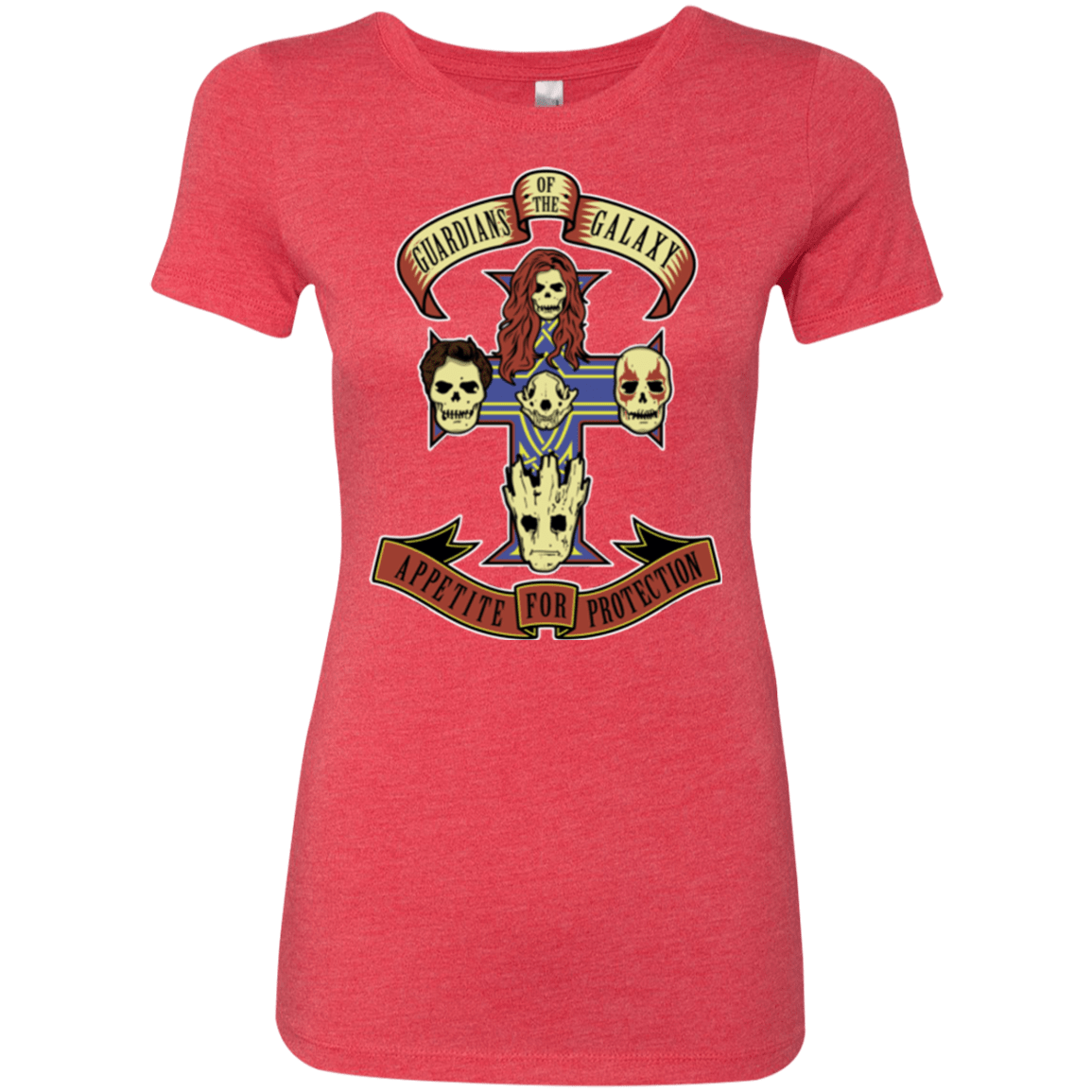 T-Shirts Vintage Red / Small Appetite for Protection Women's Triblend T-Shirt